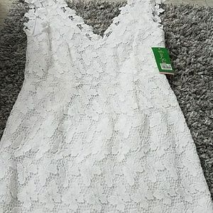White Lilly Pulitzer dress